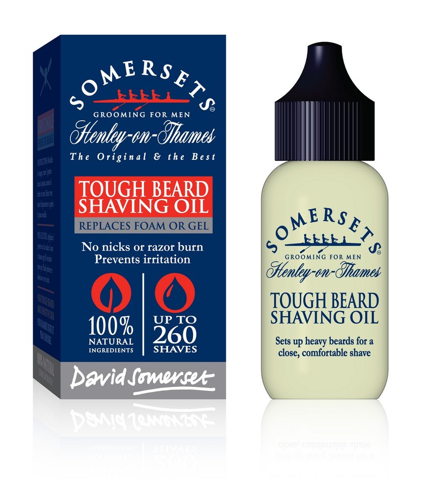 6-Pack of 35ml Shaving Oil - Tough Beard